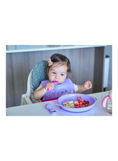 Marcus & Marcus Silicone Palm Grasp Spoon and Fork Set  - Image 3