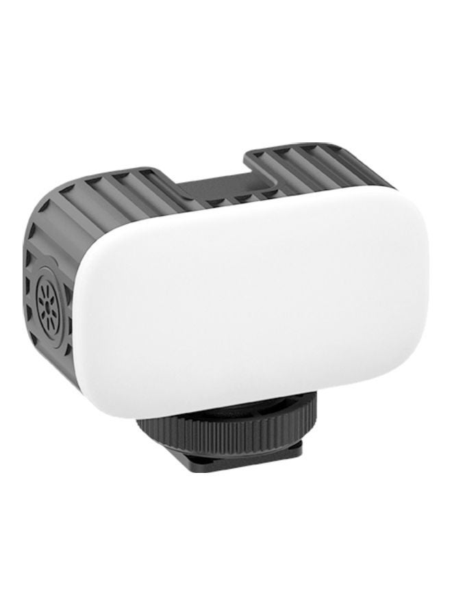 Ulanzi VL15RGB Mini RGB LED Video Light with Cold Shoe Mount Diffuser Black/White - Image 1