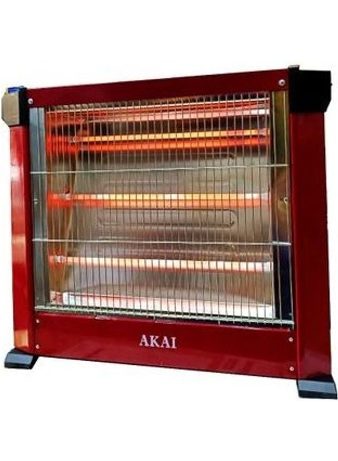 أكاي مدفأة غرفة هالوجينية بعدد 5 شمعات 2500.0 W 2990 أحمر