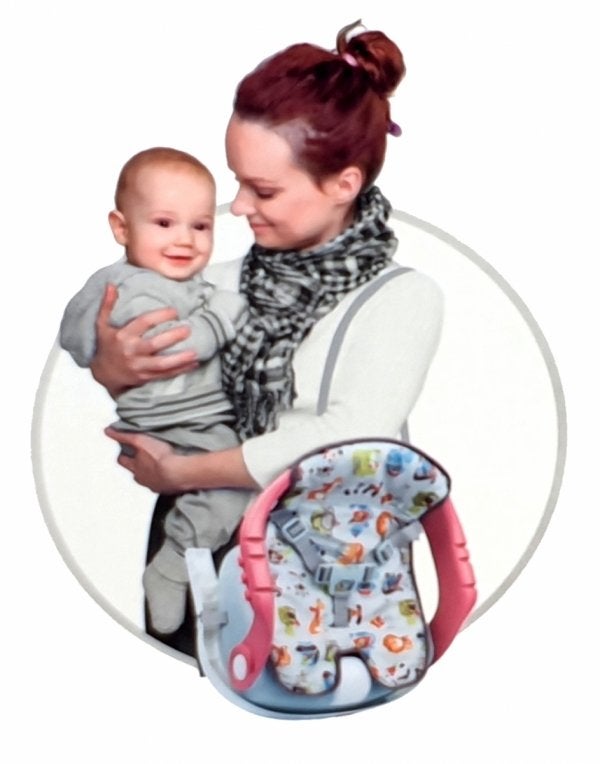 WinFun Animal Paradise Deluxe Fold And Go Booster Seat  - Image 3