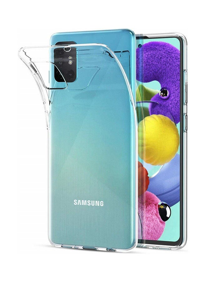 INEIX Silicone Case Cover For Samsung Galaxy A51 Transparent - Image 1