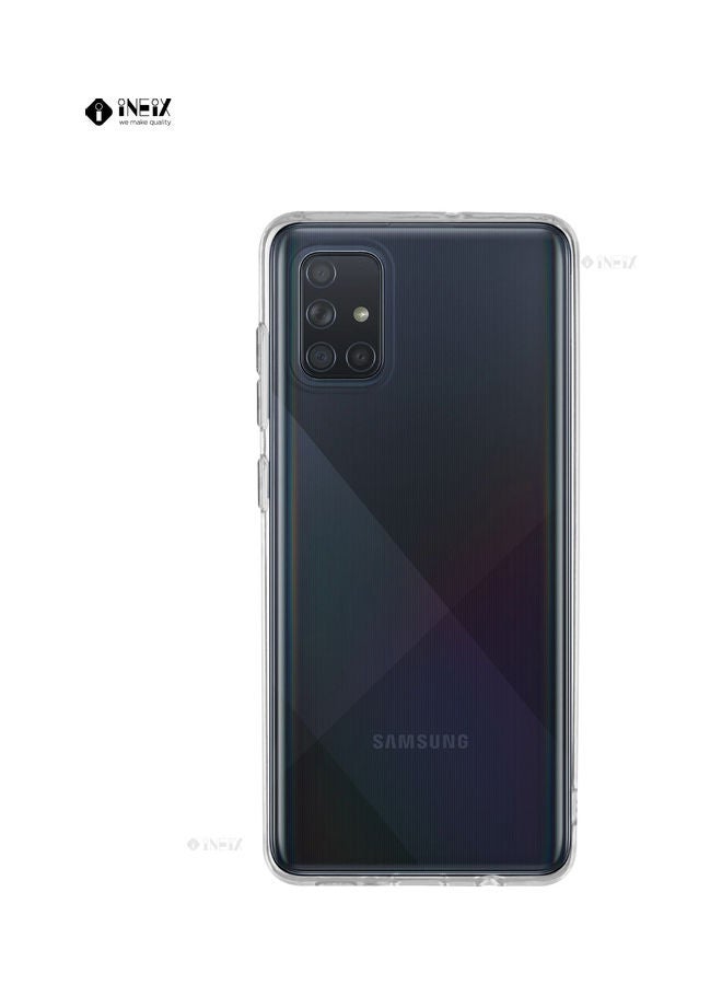 INEIX Silicone Case Cover For Samsung Galaxy A51 Transparent - Image 3