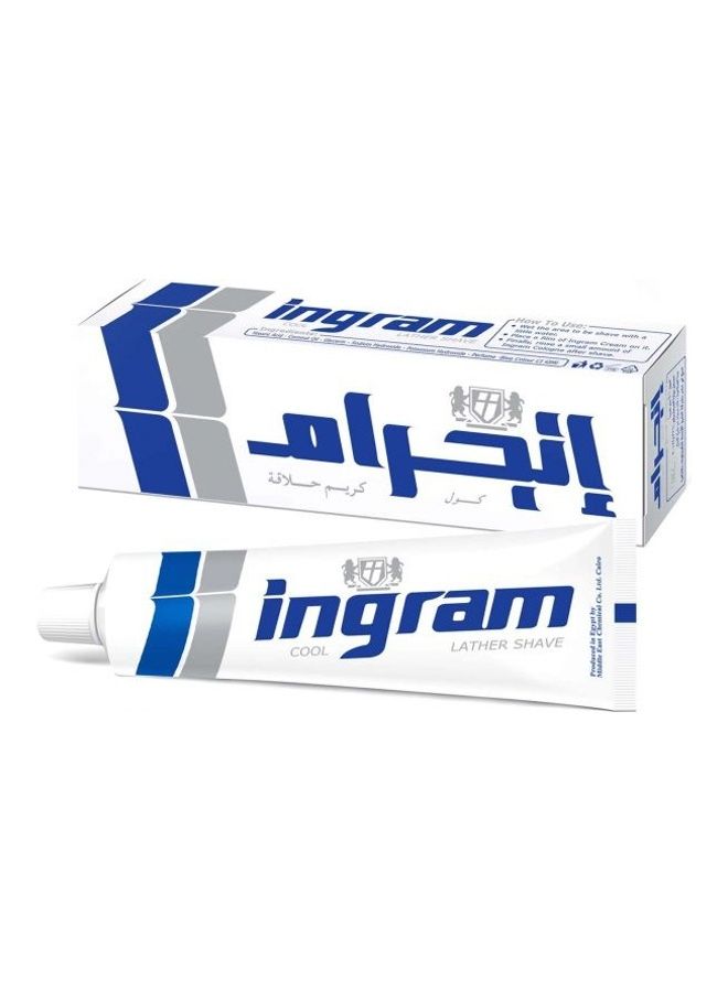 Ingram - Cool Lather Shaving Cream Blue 40grams - Image 1