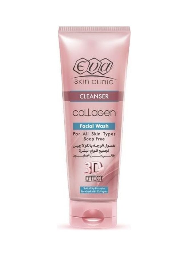 Eva Skin Clinic Collagen - Collagen Facial Cleanser Pink 150ml - Image 1