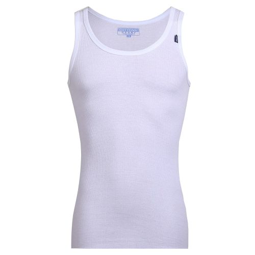 COTTONIL 4-Piece Cotton Sleeveless Tank Top Undershirts Set Multicolor  - Image 5