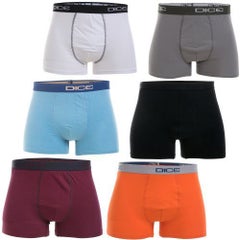 6-Piece Cotton Boxers Underware Set Multicolor