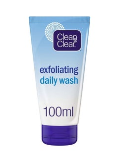 Clean & Clear Exfoliating Oil-Free Daily Face Wash Cleanser 100ml 