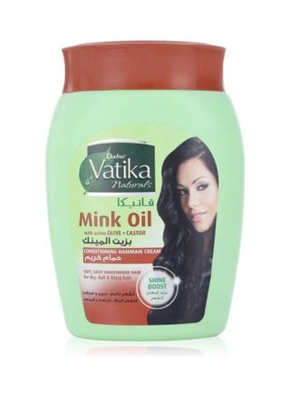 كريم بلسم بزيت المنك لتصفيف الشعر أبيض 500جرام - v1610272169/N43605715A_1