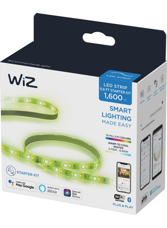 Wiz LED Light Strip Starter Kit Multicolour 2meter - Image 1