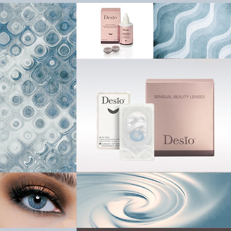 Desio - Icy Blue 3 Months Contact Lenses - Image 1