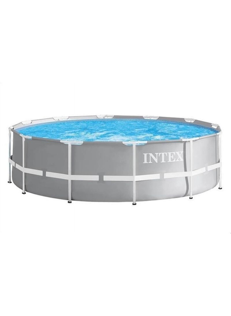 INTEX Prism Frame Round  Swimming Pool 427x107cm  - Image 1