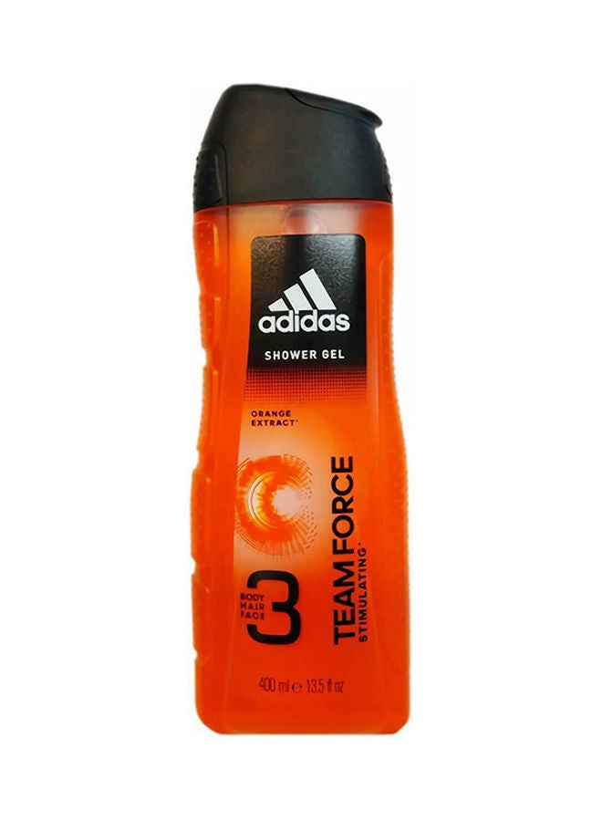 جل استحمام ينشط البشرة تيم فورس 400ملليلتر