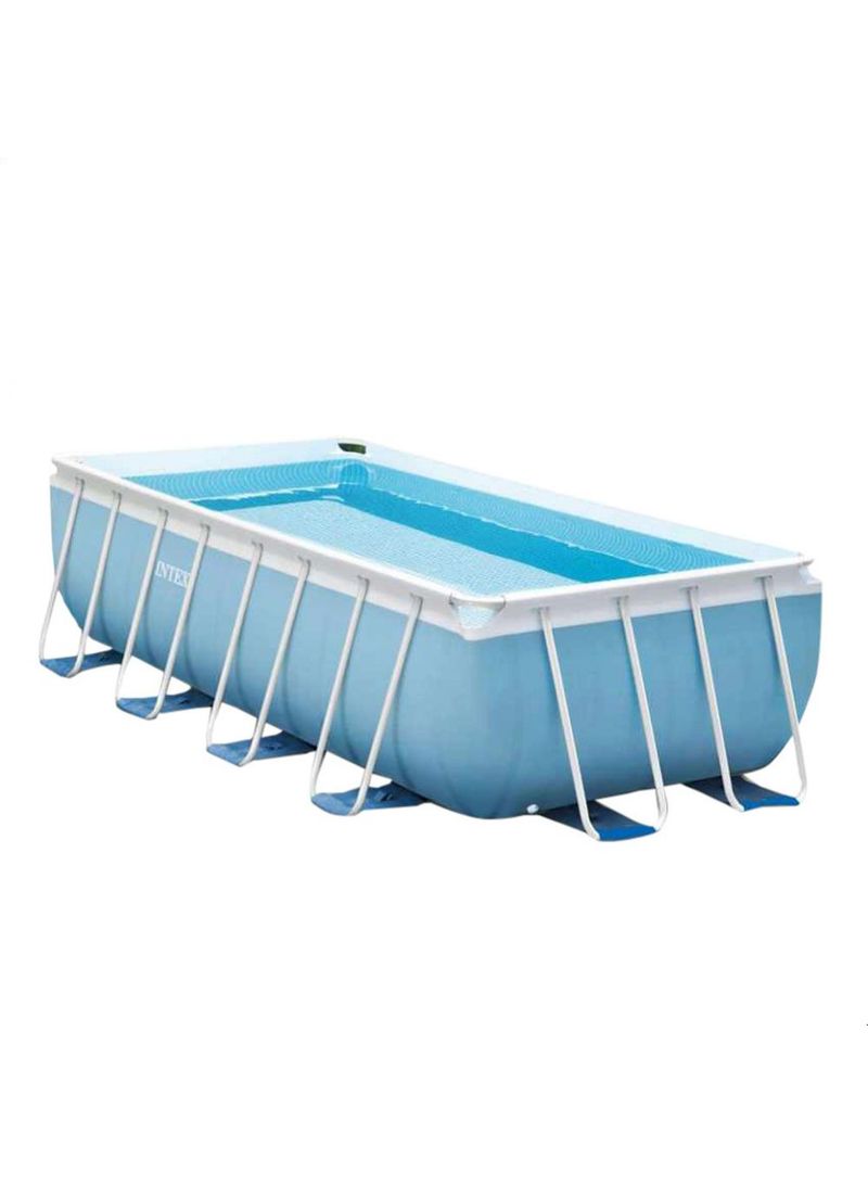 INTEX Prism Frame Rectangular Swimming Pool 488x244x107cm  - Image 1