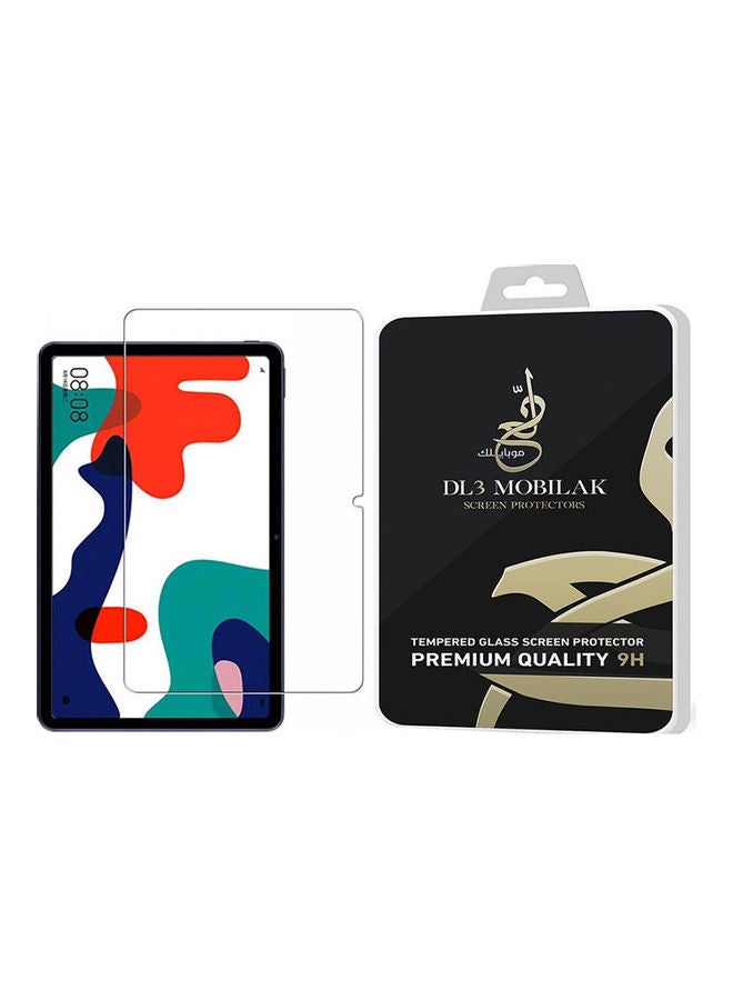 Dl3 موبيلك لاصقة حماية للشاشة من الزجاج المقوى لهاتف هواوي ميت باد - 10.4بوصة شفاف