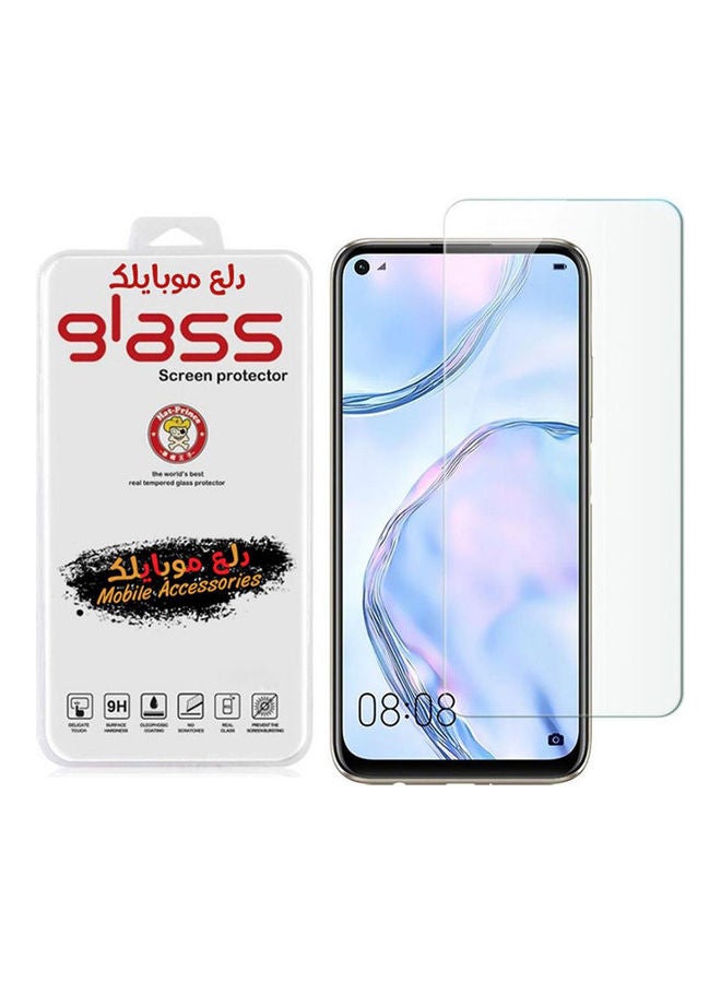 Dl3 موبيلك لاصقة حماية للشاشة من الزجاج المقوى لهاتف هواوي نوفا 7i شفاف