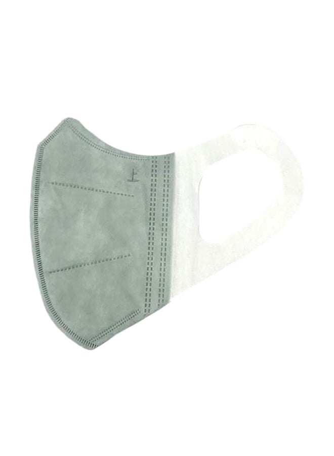 SMART PHARMA 50-Piece 3D Protective Mask Grey/White  - Image 1
