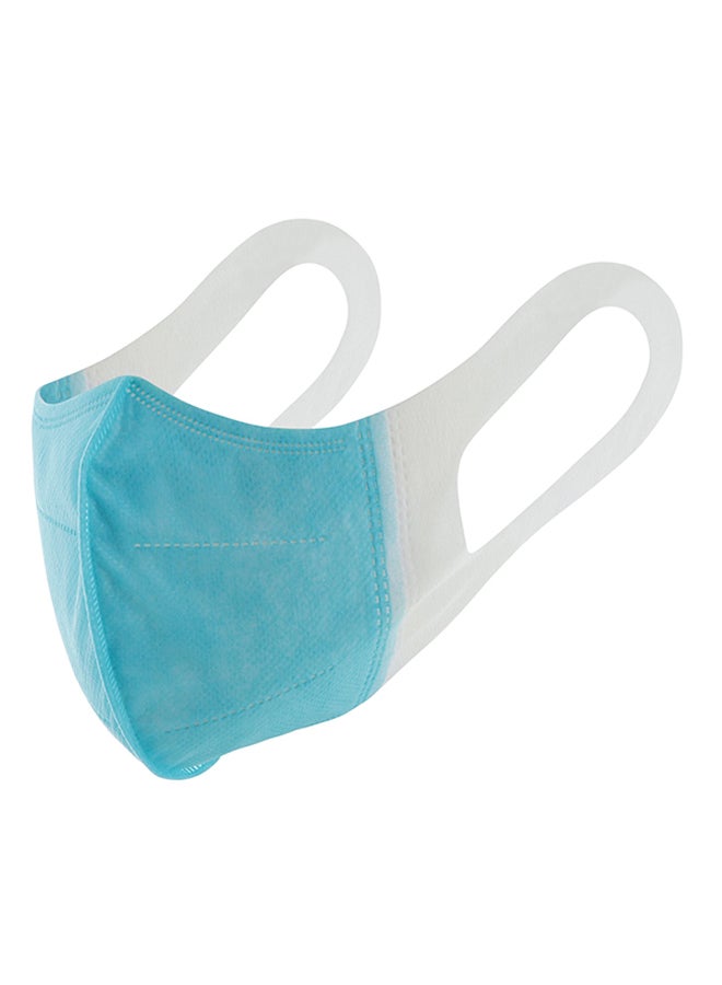 SMART PHARMA 50-Piece 3D Protective Mask Blue/White  - Image 2