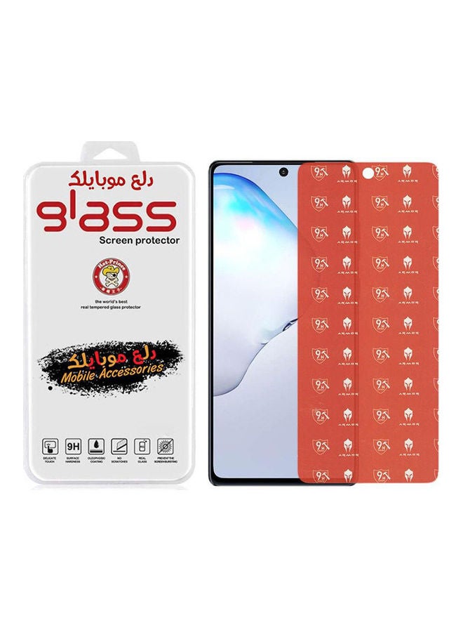 Dl3 موبيلك لاصقة حماية غير لامعة للشاشة بدرجة صلابة 9H مضادة للكسر والصدمات وبصمات الأصابع لهاتف سامسونج جالاكسي نوت 20 شفاف 