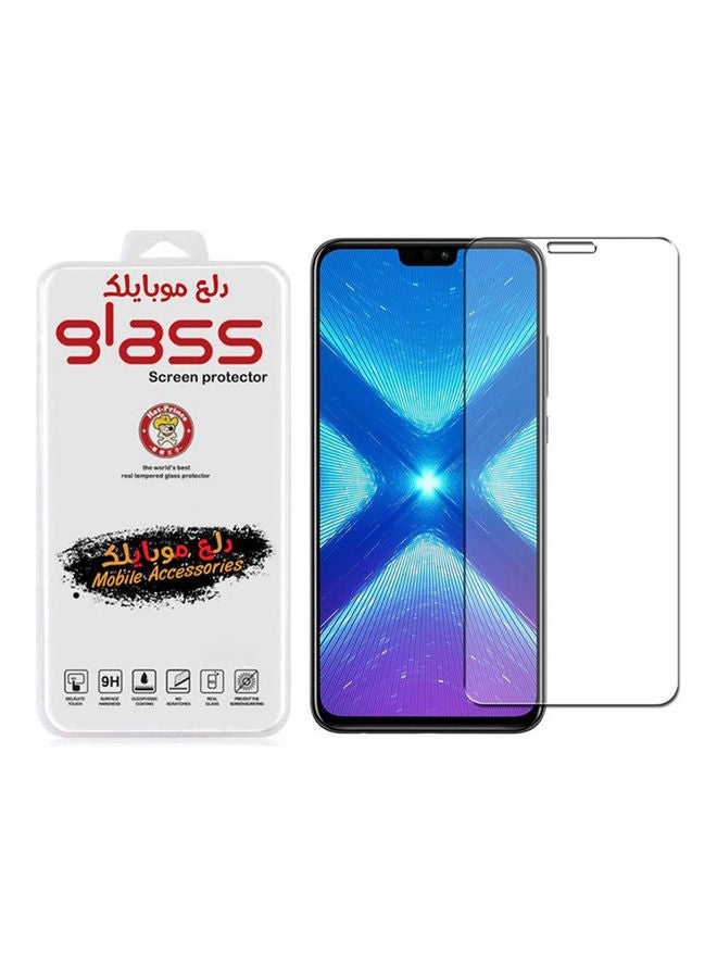 Dl3 موبيلك لاصق حماية للشاشة من الزجاج المقوى لهاتف هونر 9X لايت شفاف 