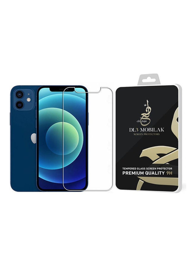 Dl3 Mobilk - Apple iPhone 12 (6.1 inch) Tempered Glass Screen Protector Clear - Image 1