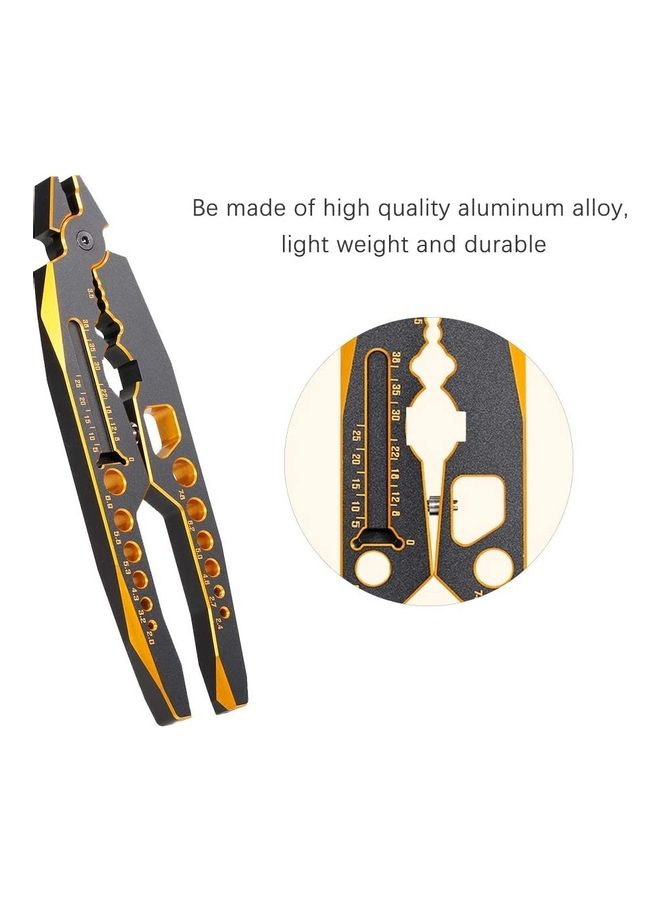 Multi-Function Aluminum Clamp Black 15.8 x 4 x 0.9cm  - Image 3