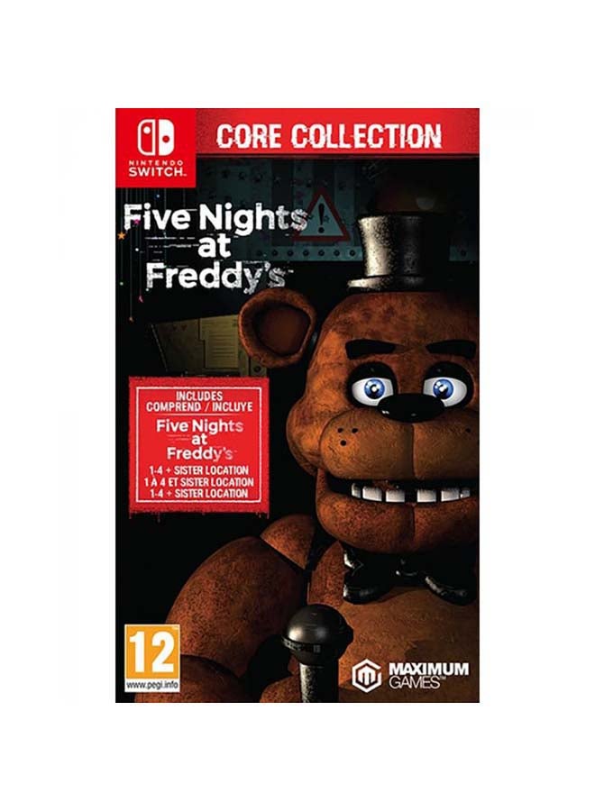 ماكسيميم جيميز لعبة "Five Nights At Freddys- Core Collection" - nintendo_switch