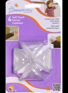 dreambaby 4-Piece Soft Touch Corner Cushions Protector 