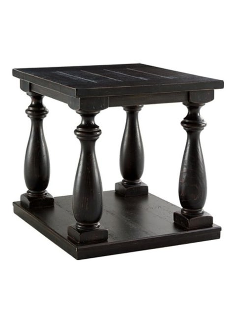 طاولة إند أسود 27 x 24 x 24بوصة