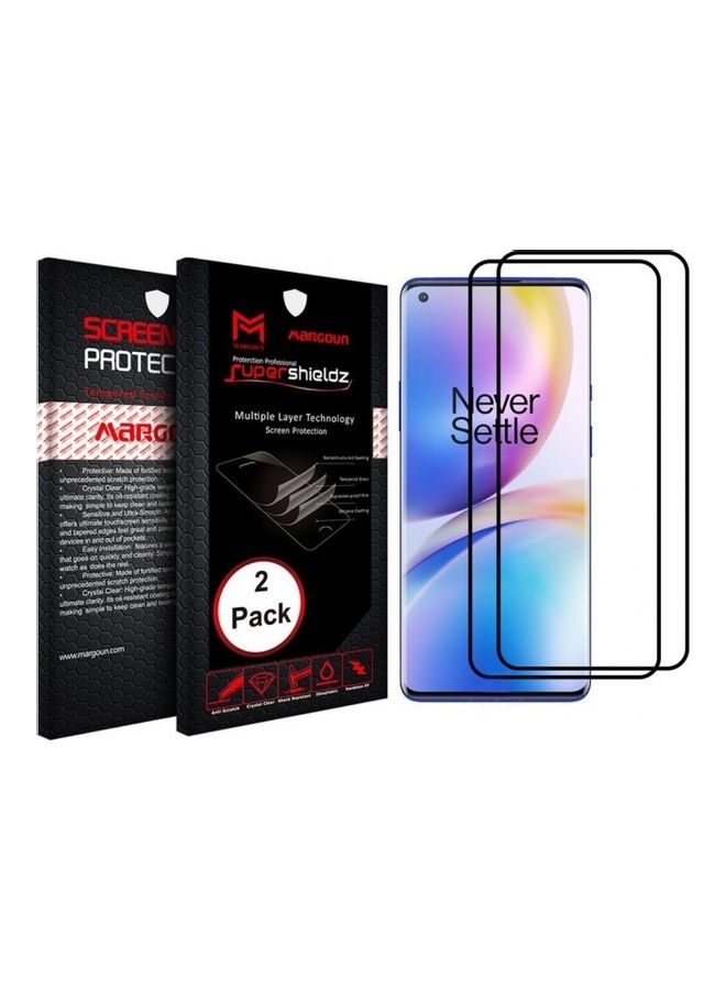MARGOUN 2-Pack 3D Screen Protector For OnePlus 9 Pro clear - Image 1