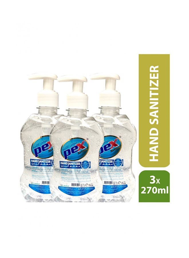 Pex Hand Sanitizer 270ml Pack of 3