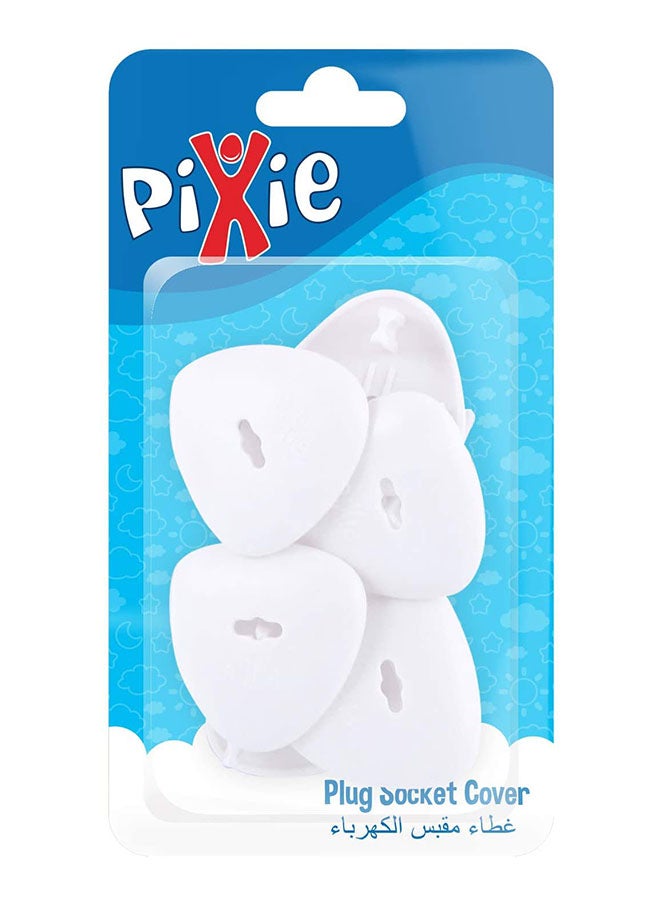 Pack Of 3 Plug Socket Covers, 6 Count