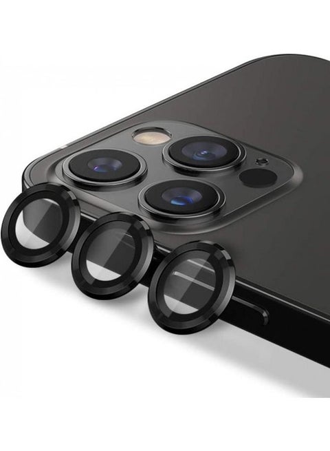 Camera Lens Protector Glass For iPhone 12 Pro Max black