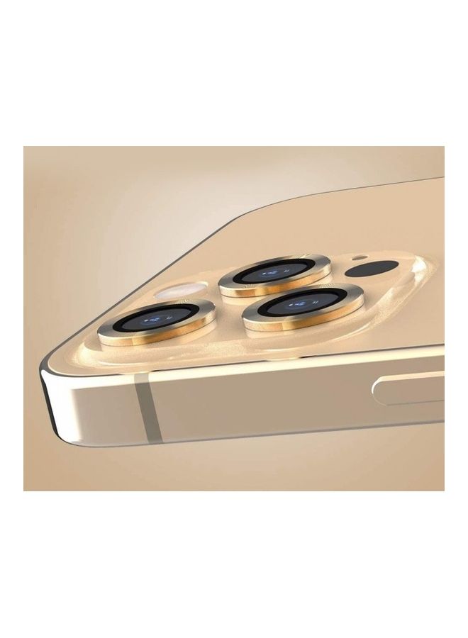 Camera Lens Protector Glass For iPhone 12 Pro Max gold - Image 3