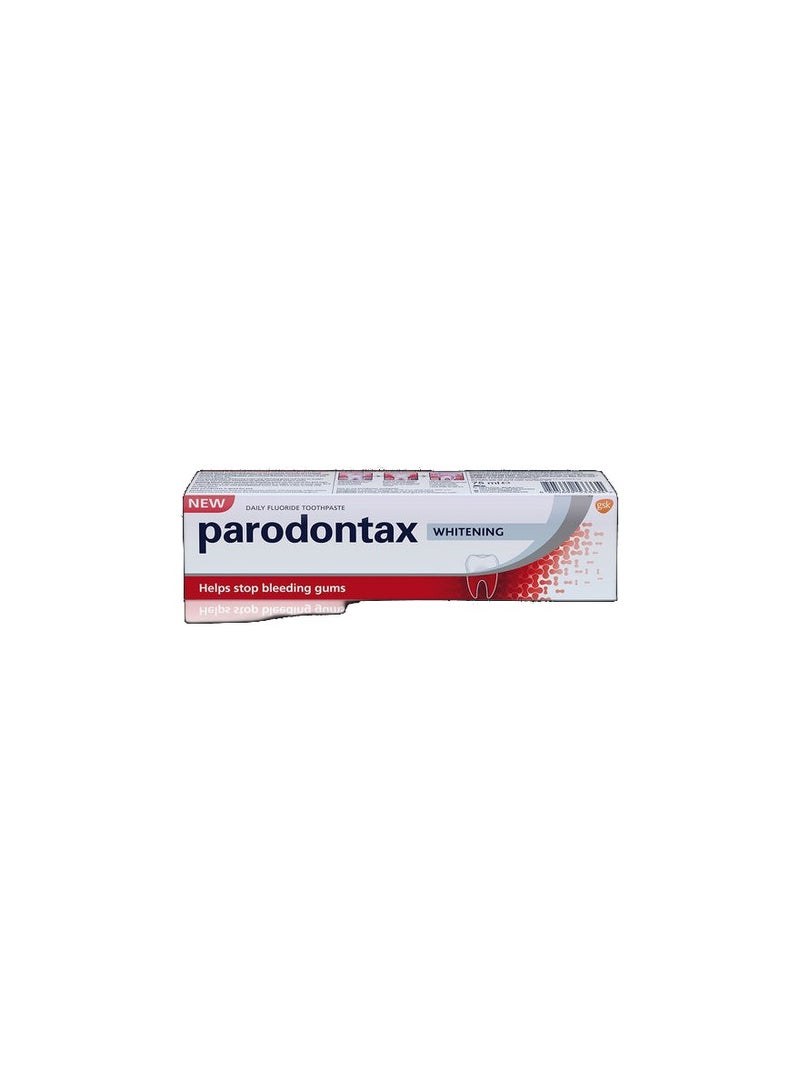Parodontax Whitening Toothpaste For Bleeding Gums White 75ml 