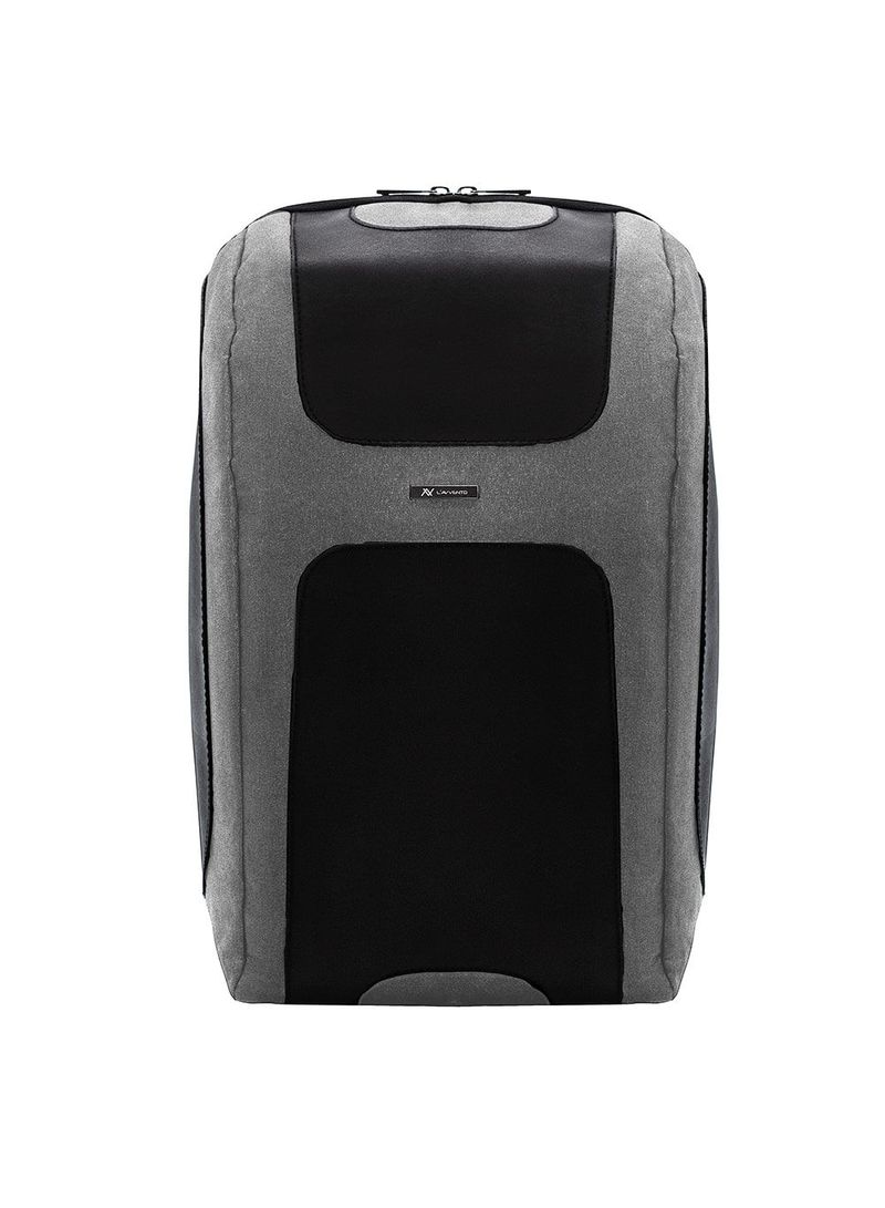 L'avvento Discovery Nylon Laptop Backpack Bag Grey/Black  - Image 1
