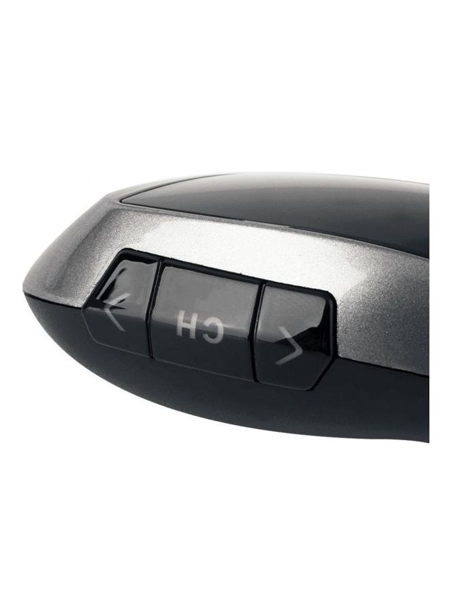 Bluetooth Hands Free Car FM Transmitter Player With USB Charger blhz Silver/Black - Image 2