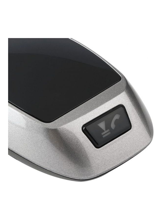 Bluetooth Hands Free Car FM Transmitter Player With USB Charger blhz Silver/Black - Image 5