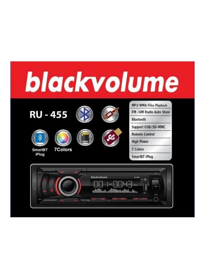 Black Volume - Bluetooth Car Audio Player Stereo - Image 1