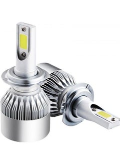 C6 2-Piece H7 LED Car Headlight Bulb 