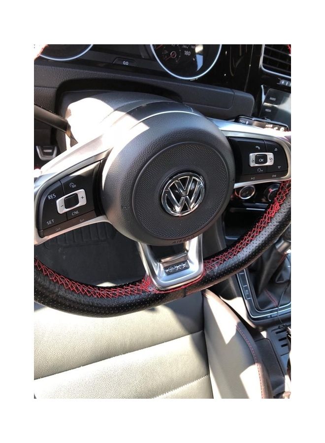 Generic Universal Genuine Stitch Car Steering Wheel Cover