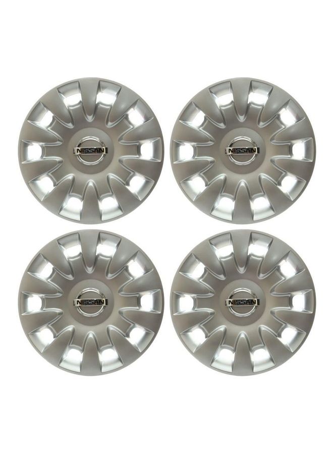 Generic - 4-Piece Car Wheel Caps For Nissan Sunny - Image 1