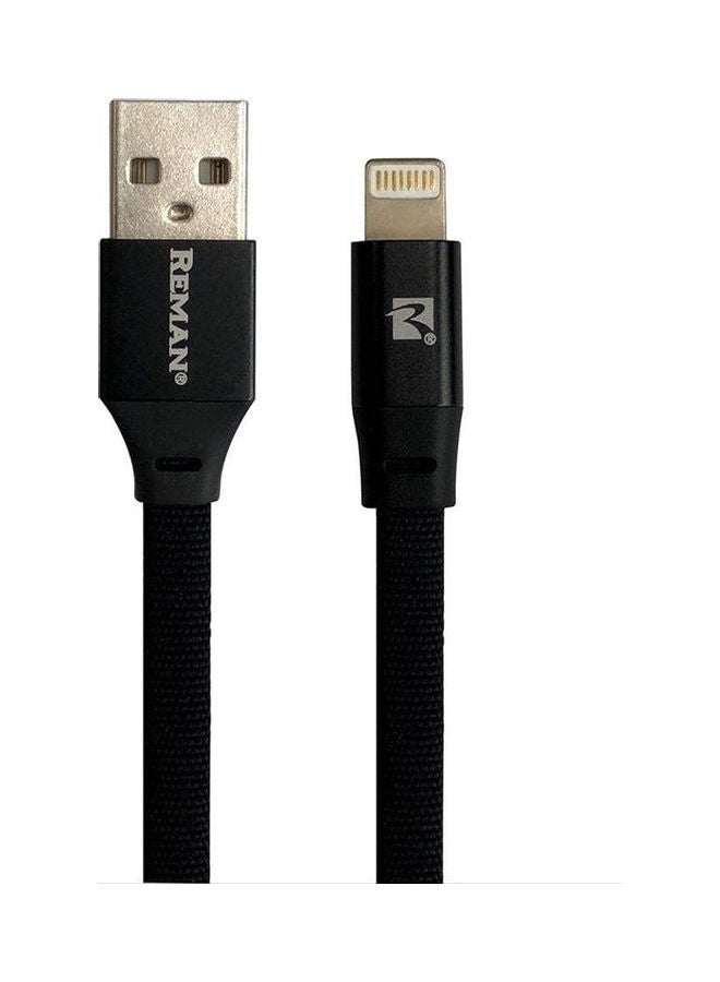 ريمان ابل متوافق مع هواتف خلوية - كابل أسود