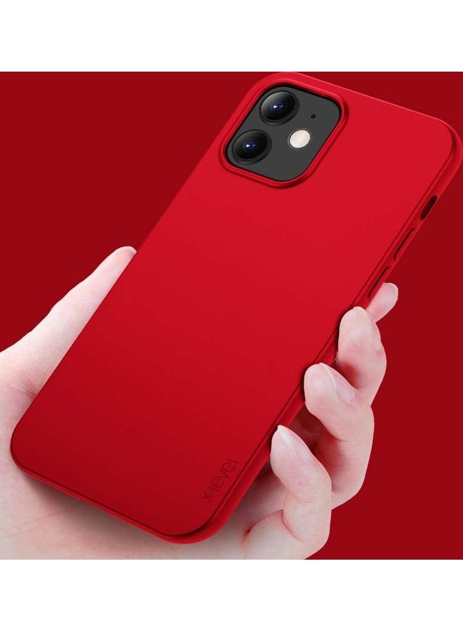 X-level TPU case for iphone 12 mini unpack Light Red - Image 3