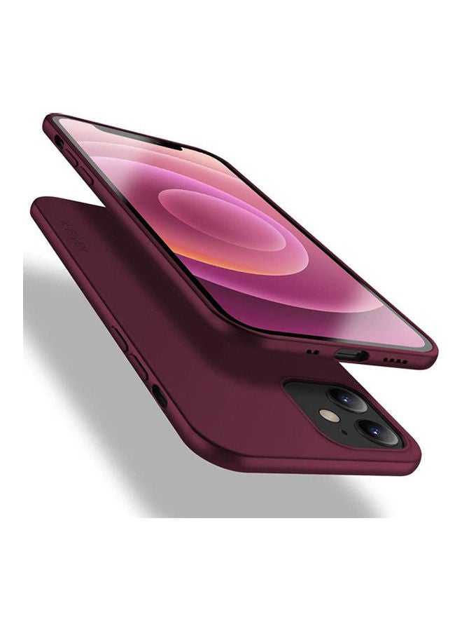 X-level TPU case for iphone 12 mini unpack Wine Red - Image 1