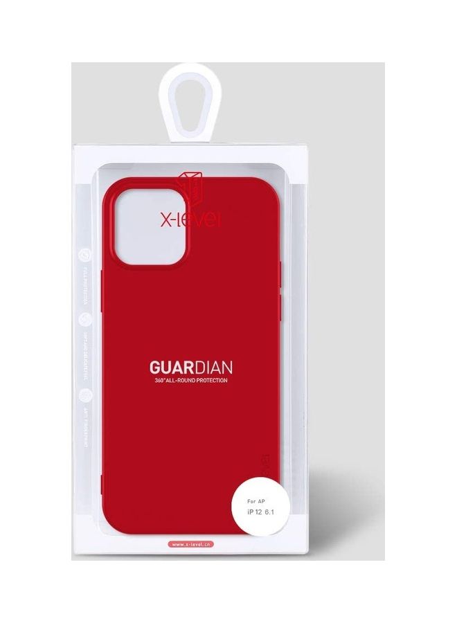 X-level TPU case for iphone 12/12pro unpack Light Red - Image 4