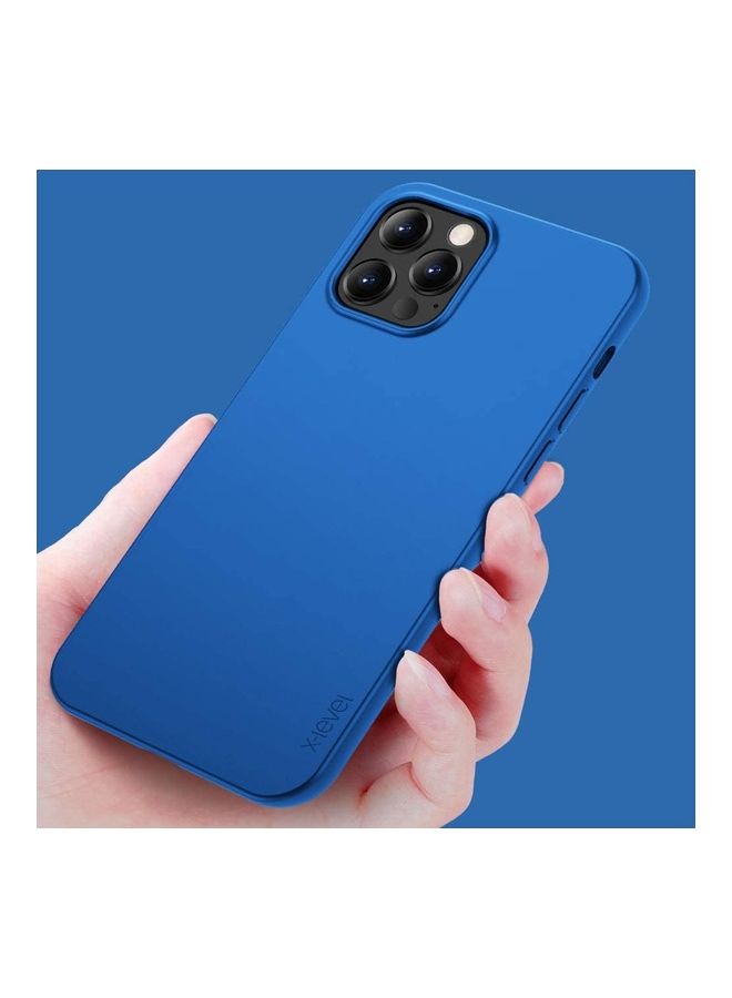 X-level TPU case for iphone 12 pro max unpack BLue - Image 3