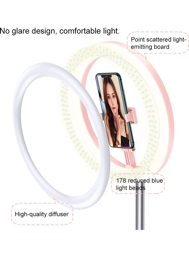 Usams Telescopic Folding LED Ring Light White  - Image 4