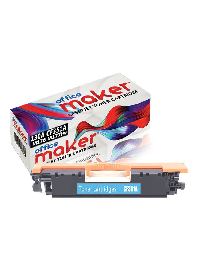 Office Maker Laserjet Toner Cartridge Cyan 