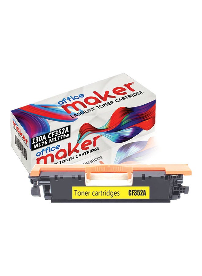 Office Maker Laserjet Toner Cartridge Yellow 