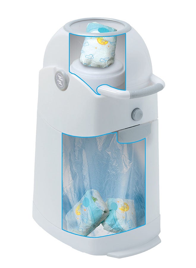دايبر تشامب سلة التخلص من الحفاضات بدون رائحة - Image 3